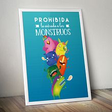 monstruitos. Traditional illustration project by Elena Chirino González - 02.18.2016