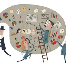 Ilustraciones para la revista Capçalera. Traditional illustration project by Albert Pinilla Ilustrador - 09.09.2016