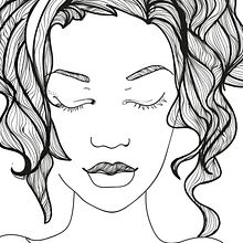 Lines. Character Design, and Traditional illustration project by Solveiga - 09.10.2016