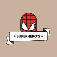 Super Hero´s / Old School. Un progetto di Graphic design e Illustrazione tradizionale di Darío - 05.07.2016