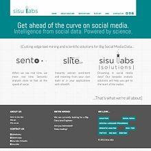 sisu labs. Corporate Website. Web Development project by Miquel Alvarez - 04.30.2014
