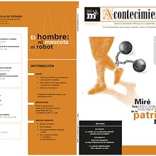 Revista Acontecimiento. 3D, Editorial Design, Graphic Design, and Traditional illustration project by Ana Cristina Martín Alcrudo - 07.12.2016