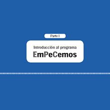 EmPeCemos. Editorial Design, and Graphic Design project by Ana Cristina Martín Alcrudo - 09.12.2016