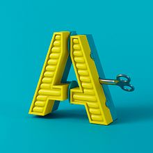 The Alphabet is your Playground.. Un progetto di 3D, Animazione, Design e Motion graphics di Marc Urtasun - 12.09.2016