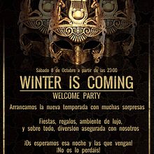 Cartel para fiesta de Nueva Temporada en Murano Alcorcon. Un progetto di Design e Graphic design di Marco José Carrera Villén - 13.09.2016