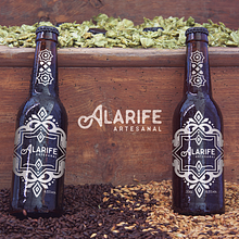 Cerveza Alarife Artesanal  - By Wo! Creative. Design, Graphic Design, Packaging, and Advertising project by Moisés Miranda - 09.13.2016