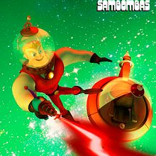 Captain Sambombas . 3D, Comic, and Character Design project by César Fernández Amarís - 09.14.2016