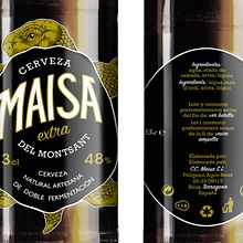 Cerveza Maisa. Un proyecto de Diseño gráfico y Packaging de Nando Vivas - 14.09.2016