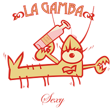 La Gamba. Projekt z dziedziny  Sztuki piękne, Komiks, Design, Projektowanie postaci, Projektowanie graficzne, Trad, c, jna ilustracja i Grafika wektorowa użytkownika Andrea Balza - 19.08.2017