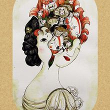 TRIBU. Traditional illustration project by Nori Kobayashi Seki - 09.14.2016