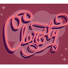 Clarity: mi postal. Calligraph project by Belén Aganachada - 09.14.2016