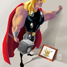 Thor. Un progetto di Illustrazione tradizionale di Josep Giró - 15.09.2016