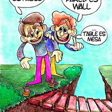 Viñeta "Parece estable". Un progetto di Fumetto, Illustrazione tradizionale e Pittura di RULO Raul Perez Sanchez - 14.04.2015