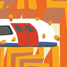 Be always on time with our underground. Un proyecto de Ilustración tradicional de Nuria Rodríguez Guinudinik - 14.11.2015