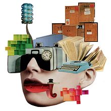 Collage Artist Trading Cards, Pack Six. Un progetto di Collage, Design, Design editoriale, Graphic design e Illustrazione tradizionale di Rebeka Elizegi - RBK collage - 15.09.2016