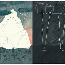 Latin American Ilustración 5. Traditional illustration project by Sandra Rilova - 09.15.2016