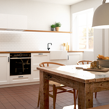 Reforma de una casa rural en León.. Un progetto di 3D, Architettura d'interni e Interior design di Juan Sierra - 15.09.2016