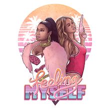 Póster Feeling Myself . Un progetto di Illustrazione tradizionale di Juan Sierra - 16.09.2016