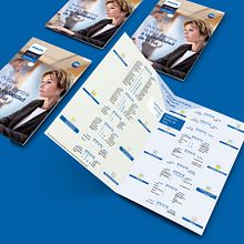 Díptico Iluminación Philips. Graphic Design project by VerraKo - 09.16.2016