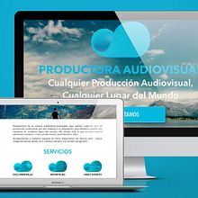 Web Cinco Producciones. Productora Audiovisual. Un proyecto de Diseño Web de Arnau Freixas Martín - 16.09.2016