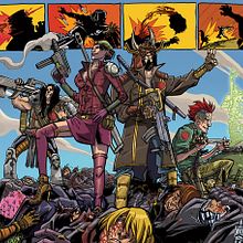 Color digital para cómic XTZ #2. Un progetto di Fumetto e Illustrazione tradizionale di Sergio R. Cerón - 18.09.2016