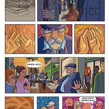Mi Proyecto del curso: El cómic es otra historia - Donde duerme tu memoria. Un progetto di Fumetto e Illustrazione tradizionale di Sergio R. Cerón - 30.05.2017