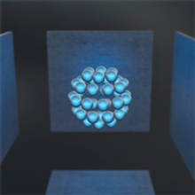 Azul sobre gris. Animação projeto de Angel Cayuela - 18.09.2016