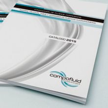 Diseño imagen corporativa y catálogo para Compofluid. Editorial Design, Graphic Design, Br, ing & Identit project by flatour - 09.25.2016