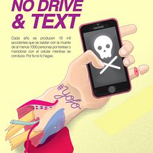 No drive & text.. Ilustração tradicional projeto de Danielo Campbells - 19.09.2016