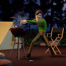 ROASTED SPIDER . Un proyecto de 3D, Animación, Cine y Publicidad de juan david morales luna - 19.09.2016