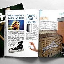 D+ Magazine. Un proyecto de Diseño editorial y Diseño gráfico de Jaime Pavón - 20.01.2006