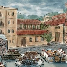 Cuentos de Viejos s02 (backgrounds). Projekt z dziedziny  Animacja, Trad, c i jna ilustracja użytkownika Nuria Ayma Comas - 30.04.2014