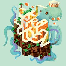 Kraken Festival. Un progetto di Illustrazione tradizionale di Danielo Campbells - 20.09.2016