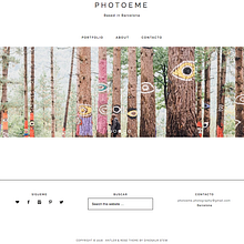 Mi Proyecto del curso: Creación de una web profesional con WordPress. Web Design, and Photograph project by Marina L S - 09.21.2016
