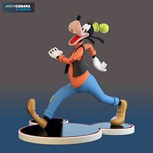 3D character modeling - Goofy  Ein Projekt aus dem Bereich 3D, Animation, Comic, Design, Spielzeugdesign und Grafikdesign von Javier Cámara - 21.09.2016