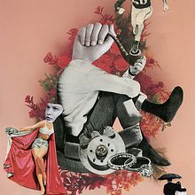 Insomne. Un progetto di Belle arti, Cinema, video e TV, Collage, Interior design, Design editoriale e Illustrazione tradizionale di Rebeka Elizegi - RBK collage - 22.09.2016