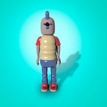 Mi Proyecto del curso: Diseño de personajes en Cinema 4D: del boceto a la impresión 3D . % heliojornal tarafından hazırlanan 3D projesi - 09.24.2016