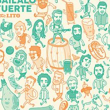 The Lito CD Cover. Un proyecto de Diseño de producto, Diseño editorial e Ilustración tradicional de Borja Espasa - 31.01.2015