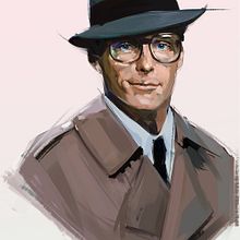 Clark Kent / Christopher Reeve / Tribute. Comic, and Traditional illustration project by Ismael Alabado - 09.24.2016