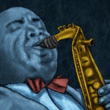 Charlie Parker - Ilustración. Traditional illustration project by Marco Medrano - 09.25.2016