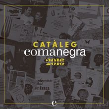 Catalogo Comanegra. Design, Editorial Design, T, and pograph project by Max Gener Espasa - 09.25.2016
