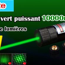 Pointeur Laser Vert 10000mW . Un proyecto de Música de pointeur laser - 27.09.2016