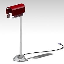 Lámpara MailBox - portalámpara de metacrilato con tulipas intercambiables. Un proyecto de Diseño de iluminación de Juana María Victoria Sardón - 27.09.2016