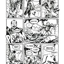 Historia sin título: Proyecto del curso El cómic es otra historia. Projekt z dziedziny Komiks, Trad, c i jna ilustracja użytkownika Iván García - 27.09.2016