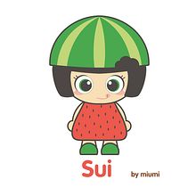 SUI - KAWAII ART TOY . Character Design project by Mar Pinazo - 09.28.2016