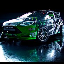Ford Focus RS RX. 3D, Animation, Film, Video, TV, Art Direction, Design, Automotive Design, Motion Graphics, Photograph, Post-production, VFX, and Video project by Alberto Luque - 09.29.2016