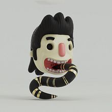 Lengua Venenosa. Un proyecto de 3D de Luis Aguilera - 30.09.2016