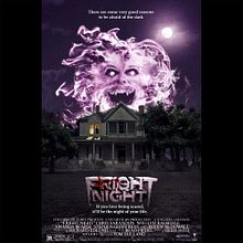 Fright Night (Noche de Miedo) poster revisitado. Un proyecto de 3D, Cine, Diseño, Diseño gráfico, Fotografía y Publicidad de Jaime Pavón - 01.10.2016
