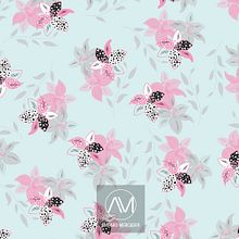 Estampado "Flores y topos". Graphic Design project by Amparo Mercader - 04.09.2017