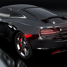 3D Car McLaren MP4 . Un proyecto de 3D, Diseño de automoción y Diseño de producto de Yanire Delgado - 05.09.2016